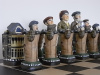 Hand Painted Golf Theme Chess Set